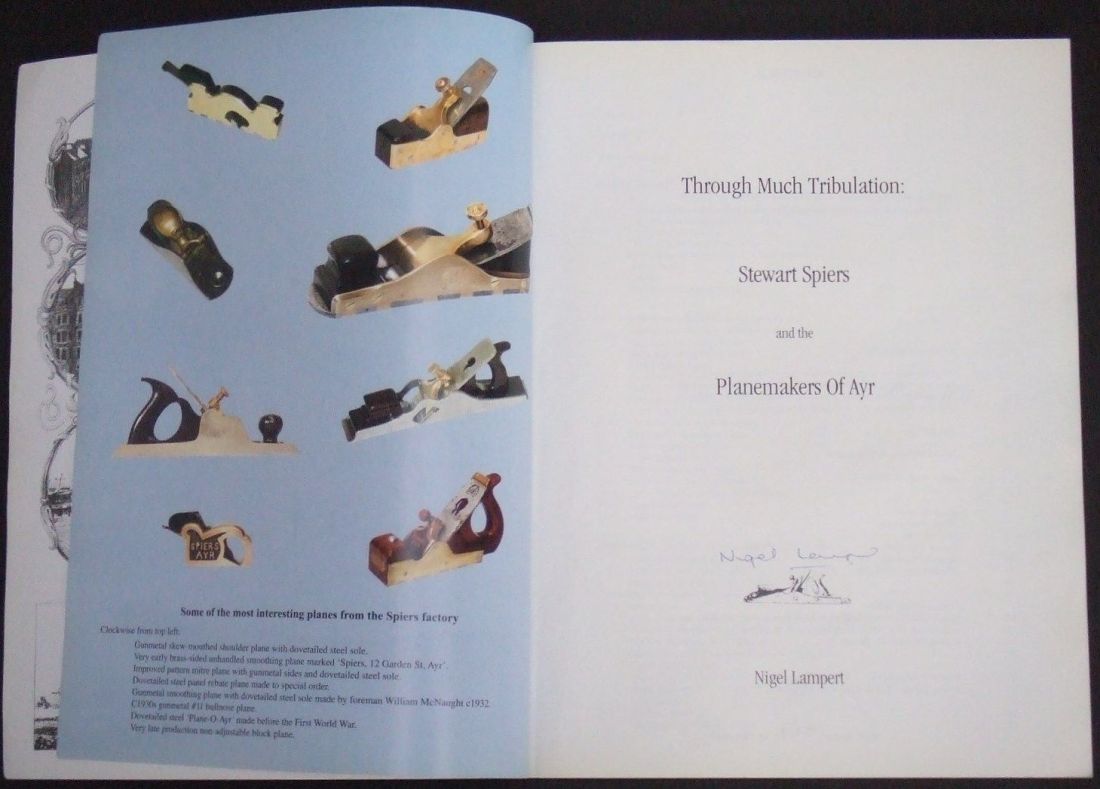 spiers of ayr planes through much tribulation nigel lampert