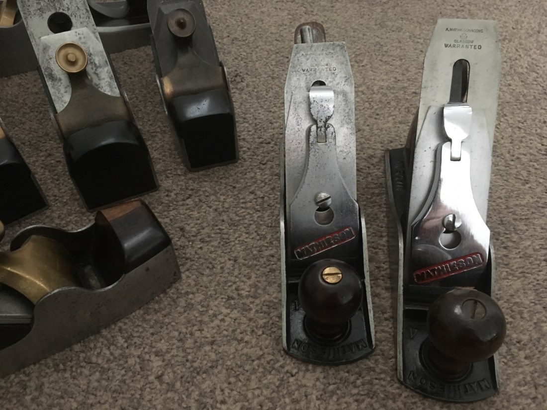 Mathieson Glasgow infill planes and Matieson Glasgow No 4 plane 001